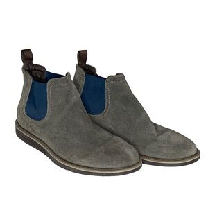 Geox Respira Italian grey suede Chelsea Boot. Size 43‎ (US 10)